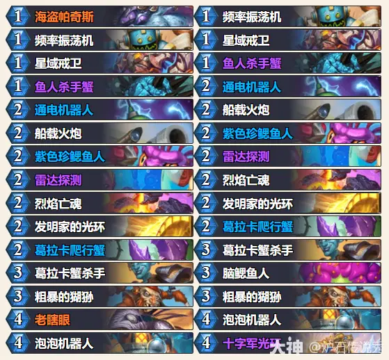 炉石传说2026超级融合怪乱斗卡组推荐