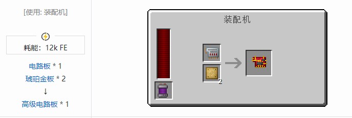 我的世界科技复兴材料合成表大全