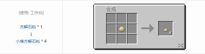 我的世界科技复兴材料合成表大全
