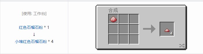 我的世界科技复兴材料合成表大全
