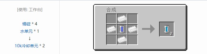 我的世界科技复兴合成表大全