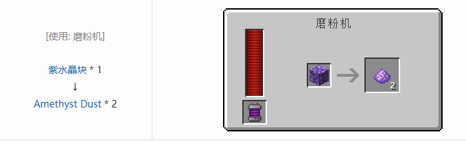 我的世界科技复兴合成表大全