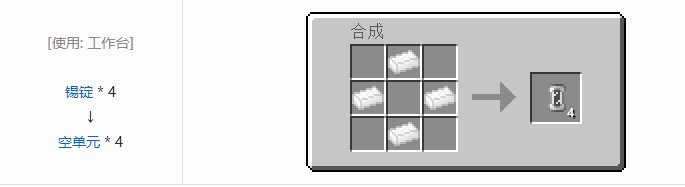 我的世界科技复兴合成表大全