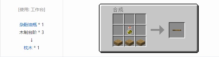 我的世界铁路模组材料合成表大全