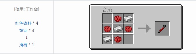 我的世界铁路模组合成表大全