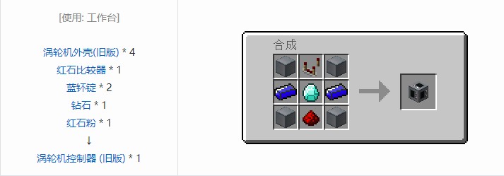 我的世界极限反应堆合成表大全