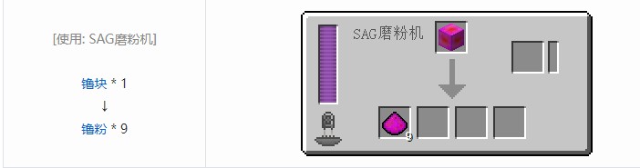 我的世界极限反应堆合成表大全