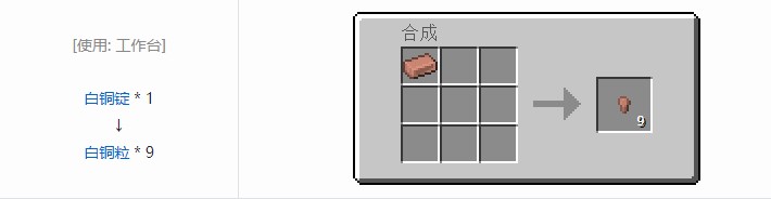 我的世界现代工业化材料合成表大全