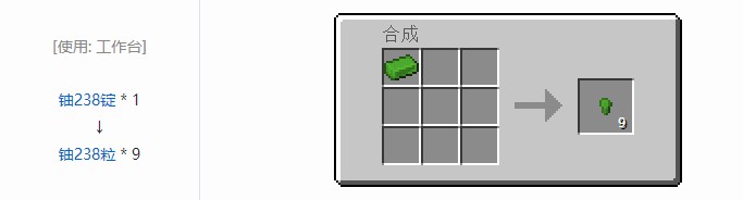 我的世界现代工业化材料合成表大全
