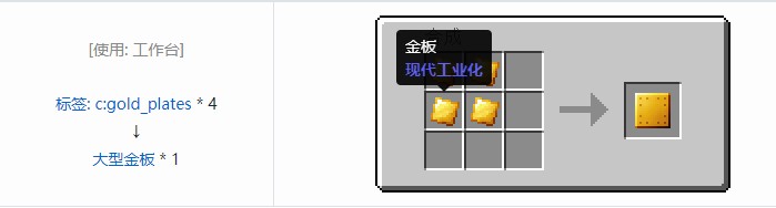我的世界现代工业化材料合成表大全