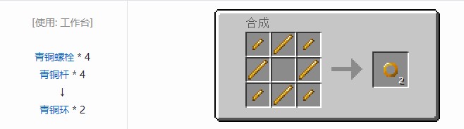 我的世界现代工业化材料合成表大全