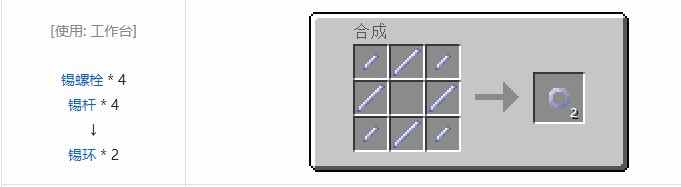 我的世界现代工业化材料合成表大全