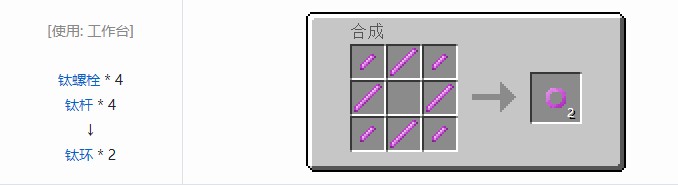 我的世界现代工业化材料合成表大全