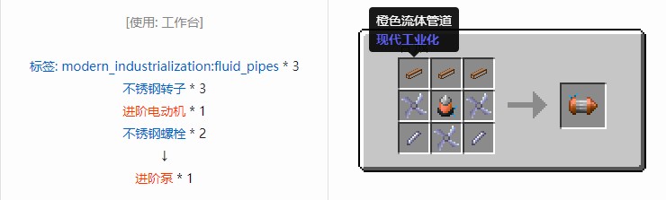 我的世界现代工业化材料合成表大全