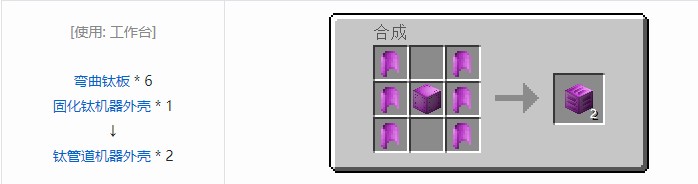 我的世界现代工业化结构方块合成表大全