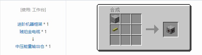 我的世界现代工业化结构方块合成表大全