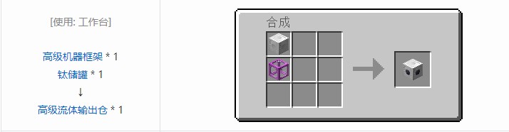 我的世界现代工业化结构方块合成表大全