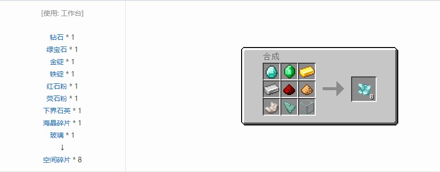 我的世界RF工具箱合成表大全