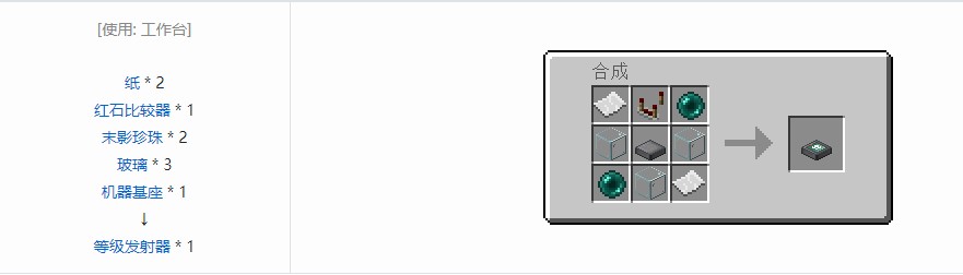 我的世界RF工具箱机器合成表大全