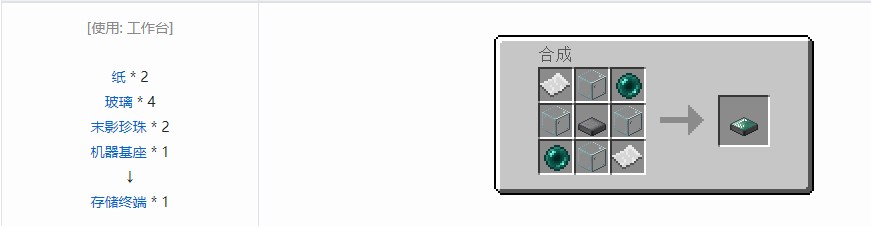 我的世界RF工具箱机器合成表大全