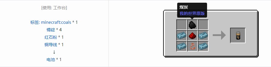 我的世界电动力学材料合成表大全