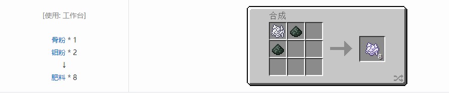 我的世界电动力学材料合成表大全