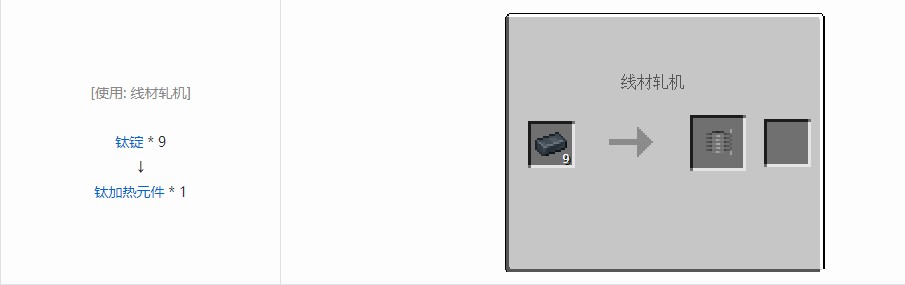 我的世界电动力学材料合成表大全