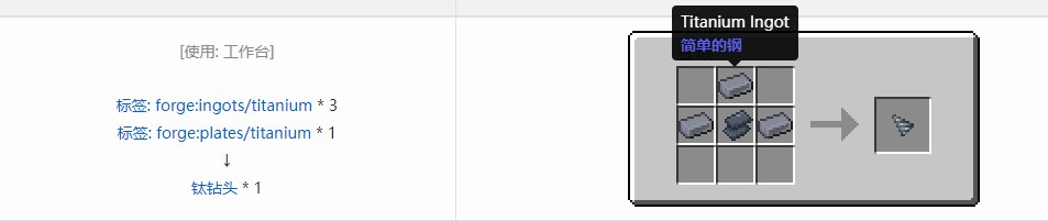 我的世界电动力学材料合成表大全