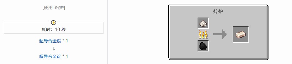 我的世界电动力学材料合成表大全