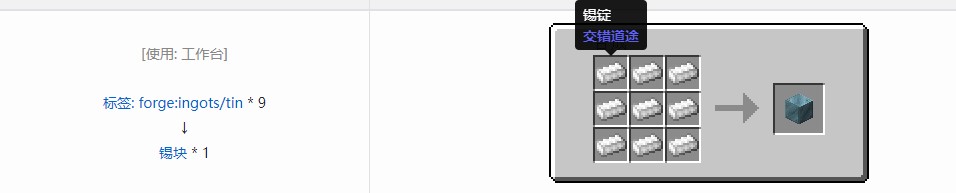 我的世界电动力学合成表大全