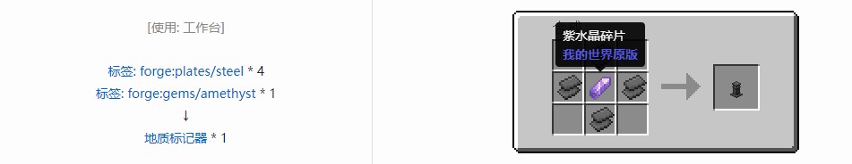 我的世界电动力学机器合成表大全