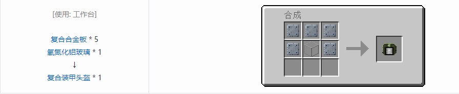 我的世界电动力学合成表大全