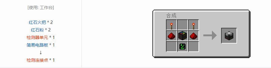 我的世界史蒂夫矿车2合成表大全