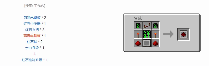 我的世界史蒂夫矿车2合成表大全