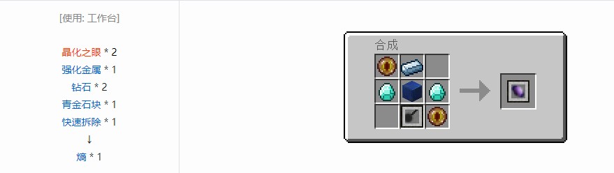 我的世界史蒂夫矿车2合成表大全