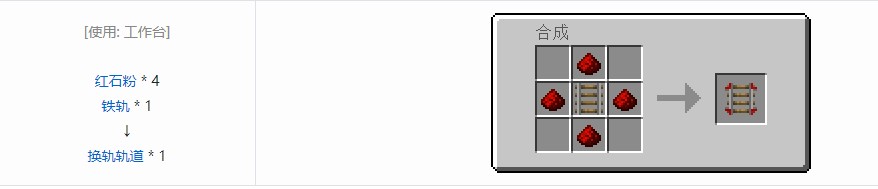 我的世界史蒂夫矿车2合成表大全