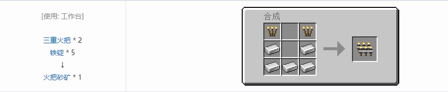 我的世界史蒂夫矿车2合成表大全