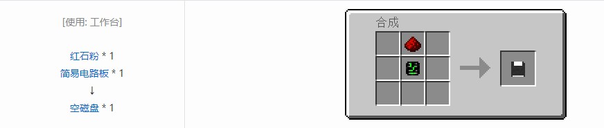 我的世界史蒂夫矿车2合成表大全