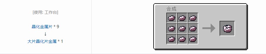 我的世界史蒂夫矿车2合成表大全