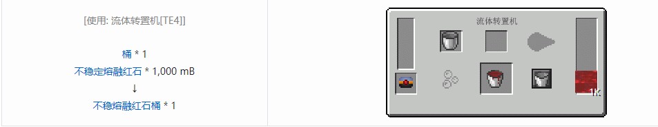 我的世界热力基本液体合成表大全
