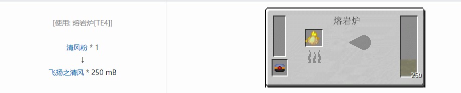 我的世界热力基本液体合成表大全