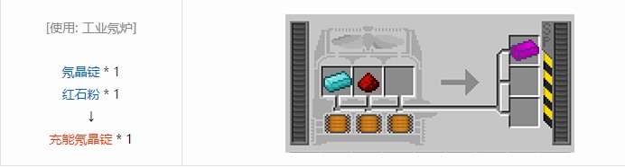 我的世界飞向未来材料合成表大全