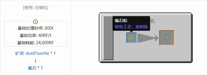 我的世界核电工艺重制版材料合成表大全