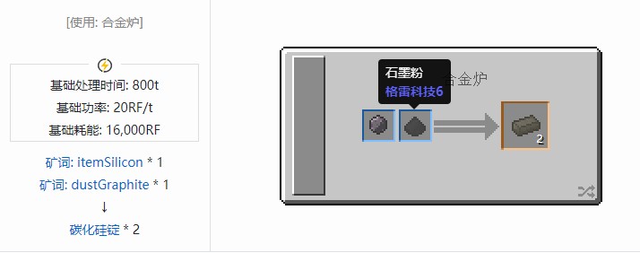我的世界核电工艺重制版材料合成表大全