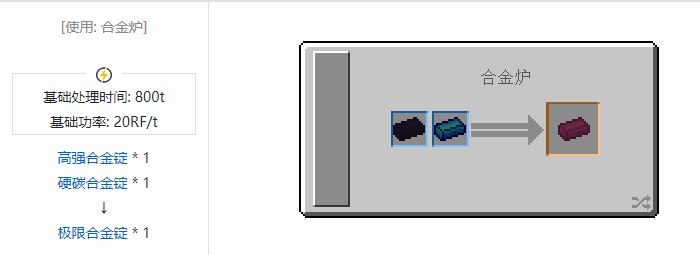 我的世界核电工艺重制版材料合成表大全