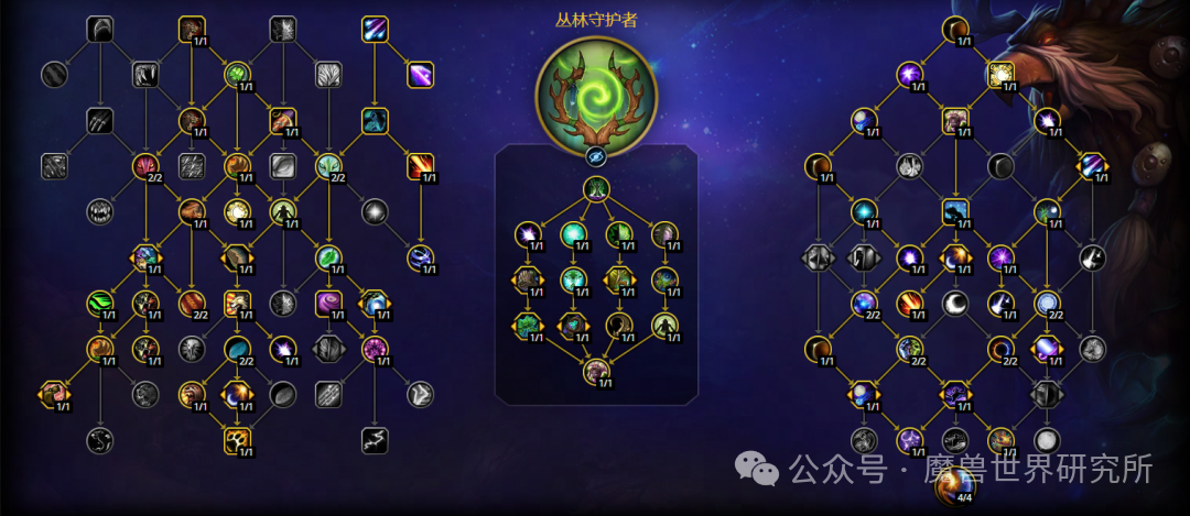 魔兽世界12.0平衡德天赋加点推荐