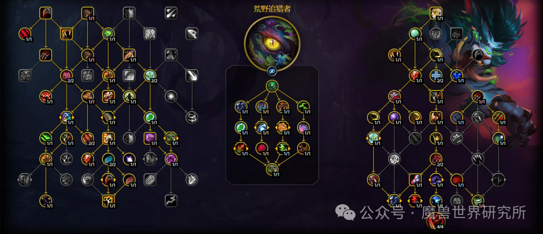 魔兽世界12.0野德天赋加点推荐