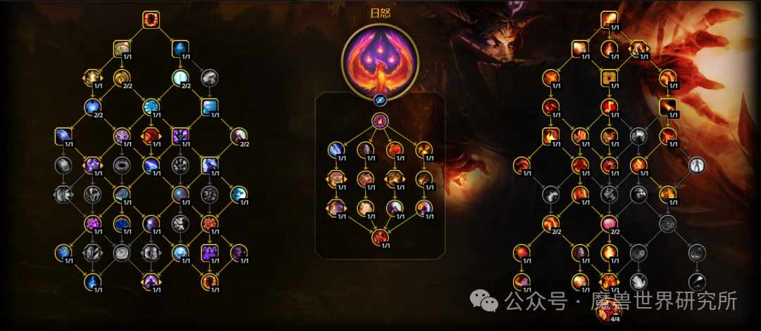 魔兽世界12.0火法天赋加点推荐