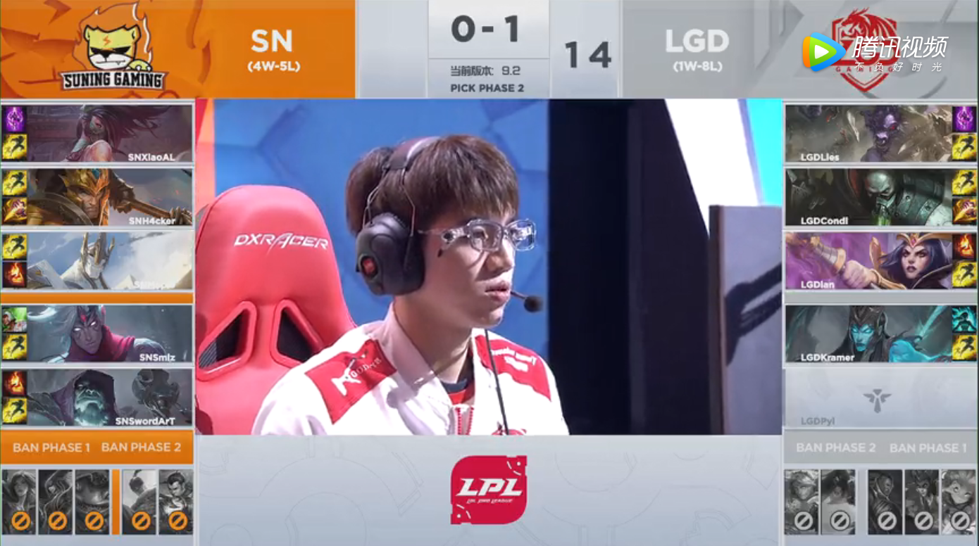 2019LPL春季赛常规赛3月5日LGD vs SN比赛视频回顾