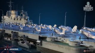 《战舰世界》英国航空母舰模型预览